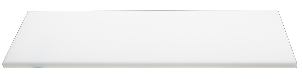 680-498 RS PRO White Polyoxymethylene Plastic Sheet, 500 mm x 300mm x 10 mm