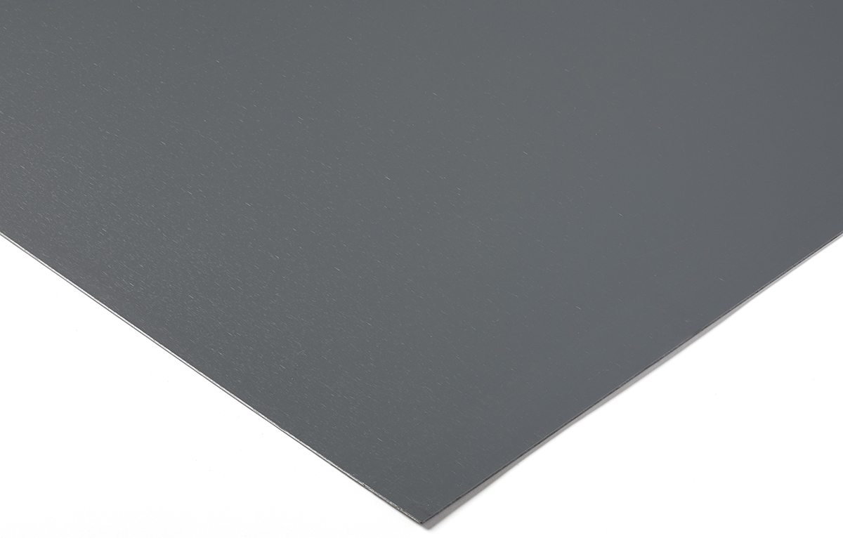 RS PRO Grey Plastic Plastic Sheet, 1000 mm x 500mm x 3 mm, Acrylic, Epoxy Resin, Fine Weave Cotton, Fibreglass