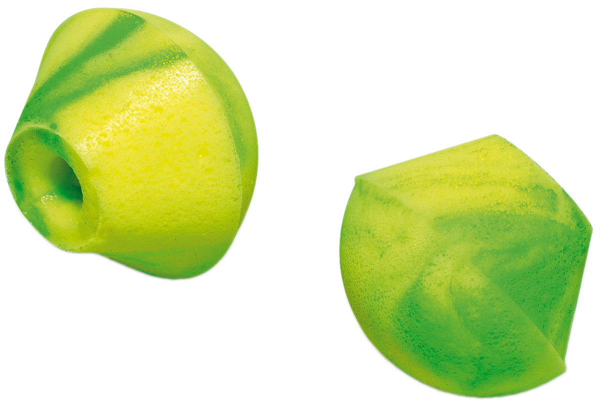 Moldex Replacement Pods Series Yellow, Green Disposable Ear Plugs, 27 dB Rated 50