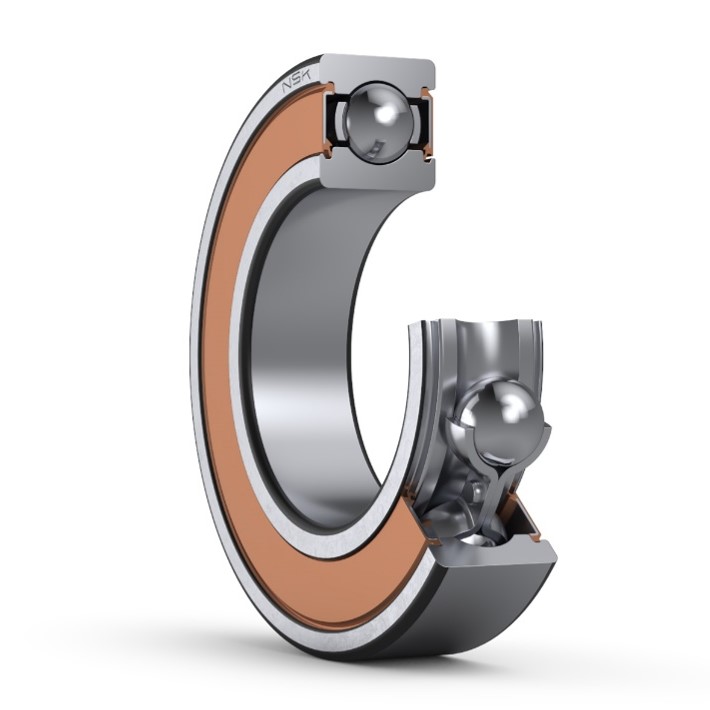 NSK 6828DDU 1 Row Ball Bearing - 140 mm ID, 175 mm OD
