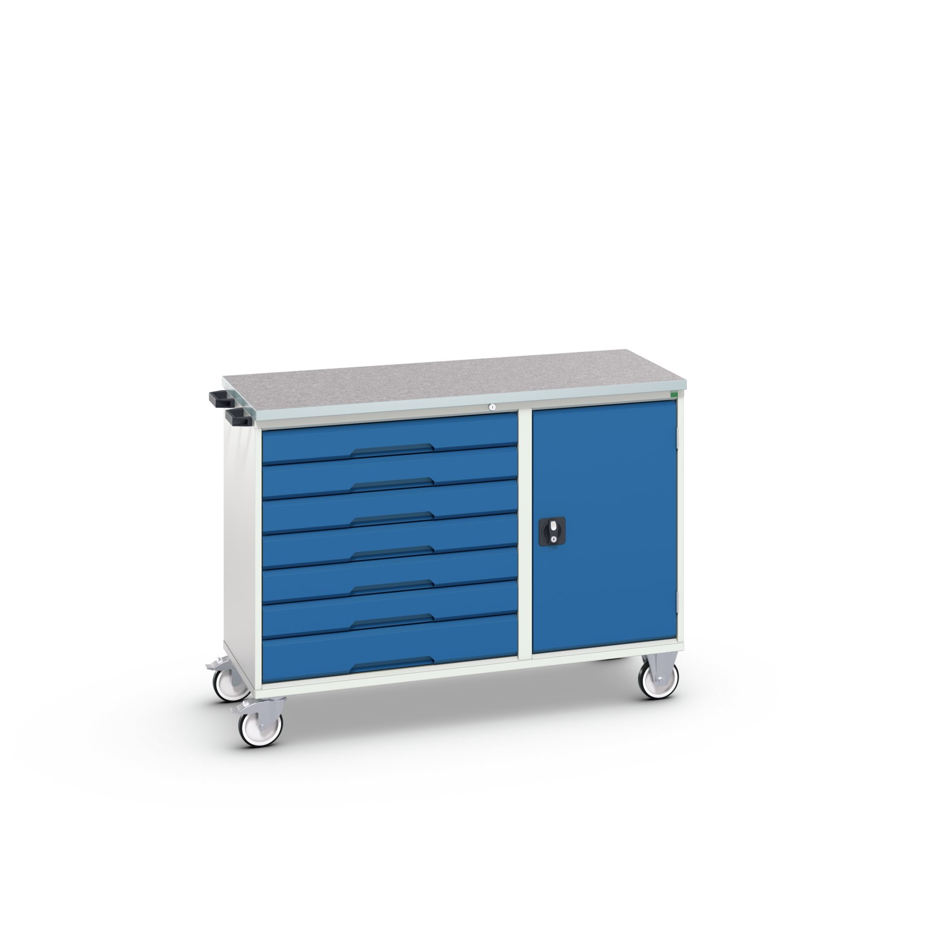 Steel Trolley Trolley, 1300 x 600 x 980mm, 200kg Load