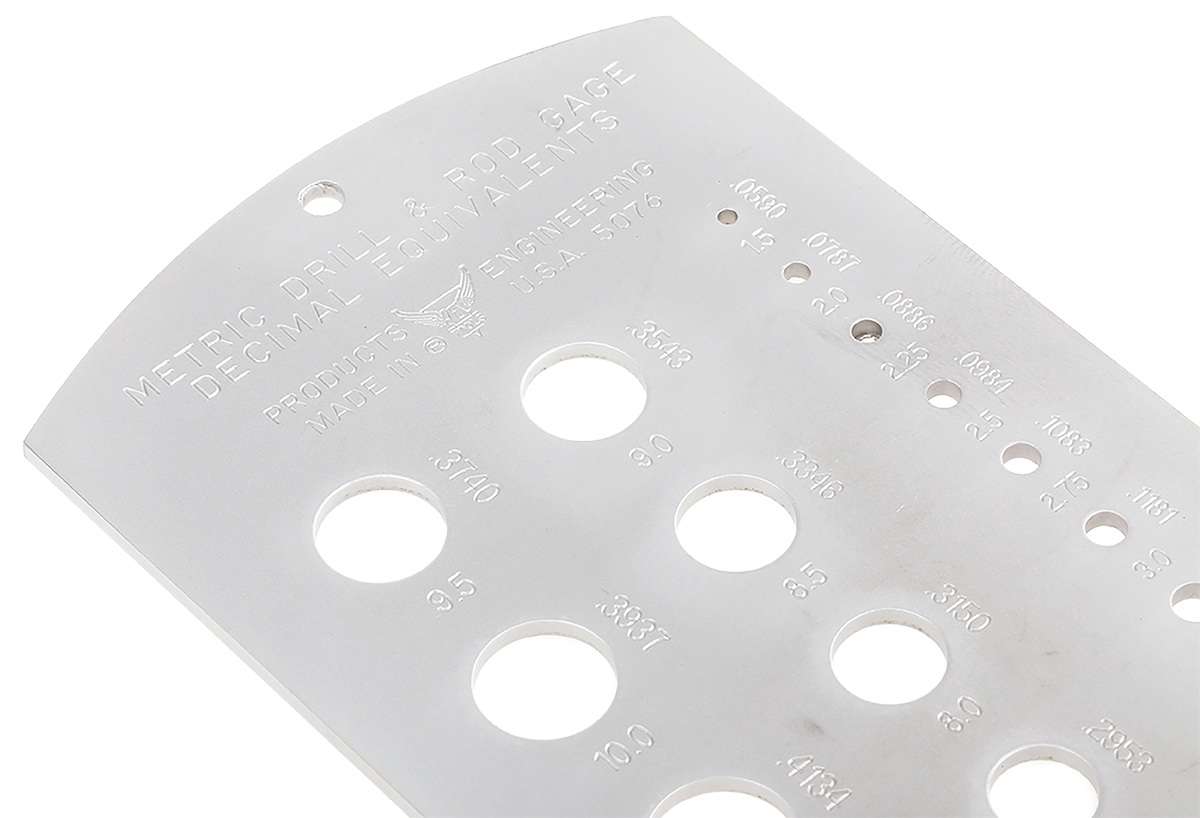 683-0706 RS PRO Hole Drill & Bore Hole Gauge, Steel, 30 piece