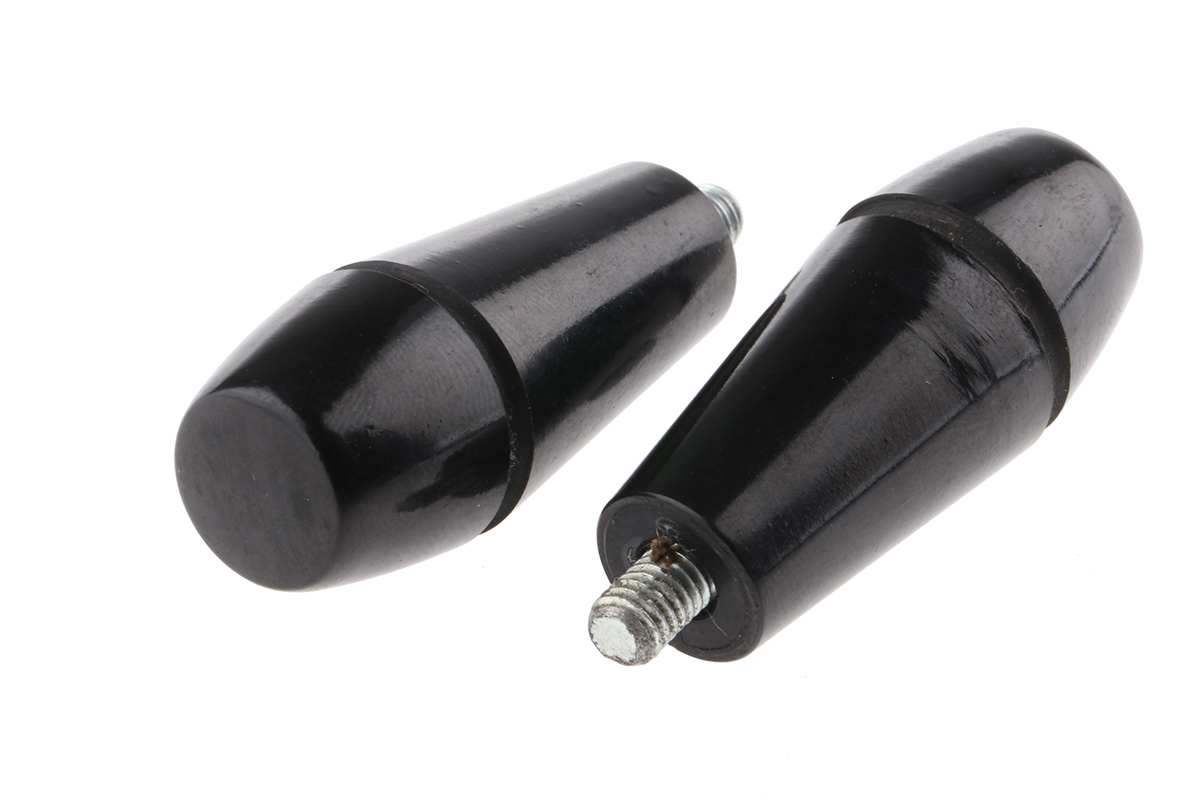 RS PRO Steel Tapered Handle, M5 x 5 mm