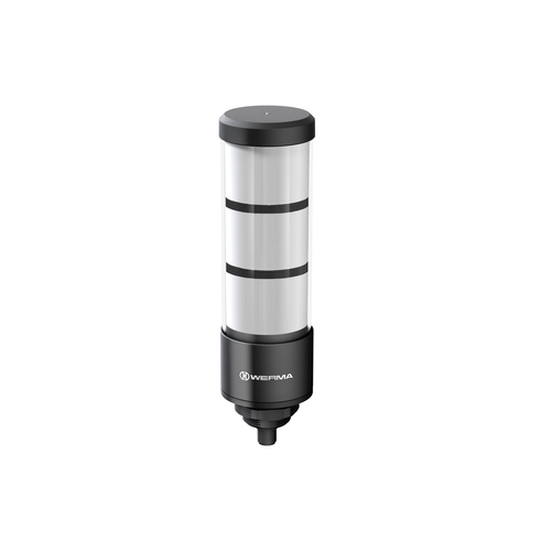 Werma RST-56 Series Yellow, Red, Green Signal Tower Buzzer, 3 Lights 24V Built-In