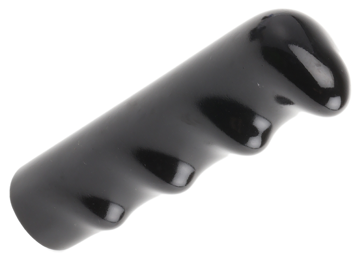 RS PRO Black Plastic Hand Grip, 85 mm