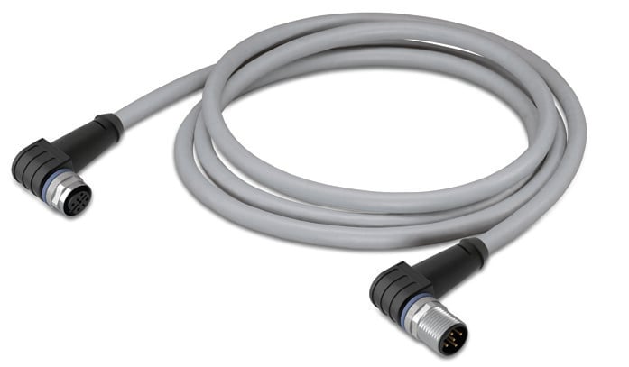 WAGO Power 4 x 0.75 mm² 4 Core Power Cable, Grey, 5m