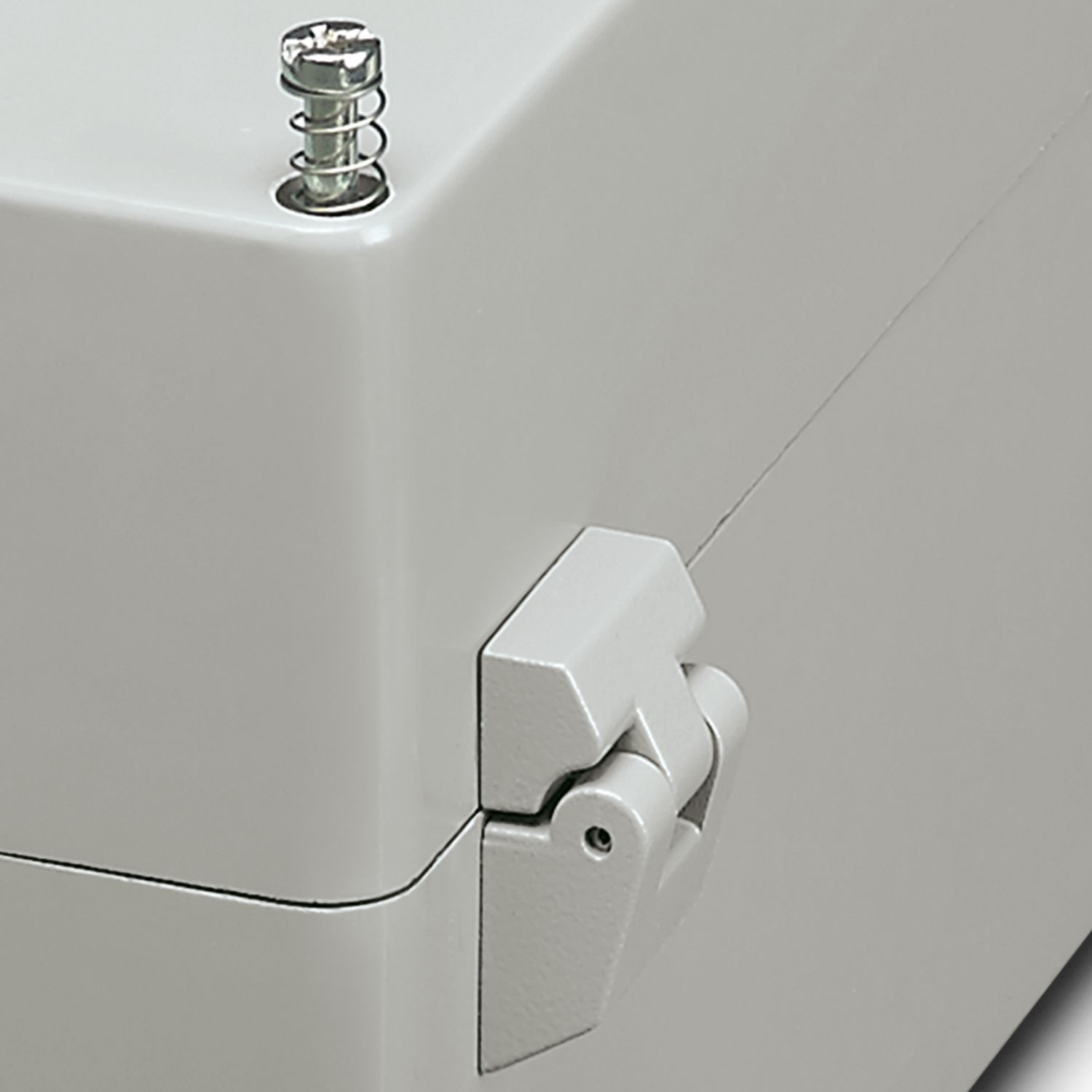0899335 Phoenix Contact E PE A Series Grey Glass Fibre Reinforced Polyester Junction Box, 55 x 55 x 37mm