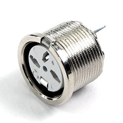 Deltron, 690 8 Pole Straight Standard DIN Socket, DIN 45326, DIN 45327, DIN 41524, DIN 45329, DIN 45322, 2A, 34V ac/dc,