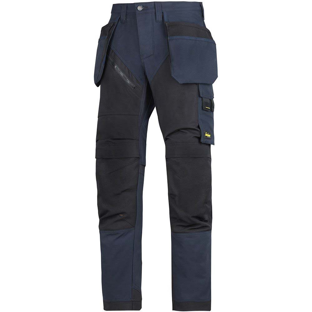 Snickers 6902 Flexiwork Men's Work Trouser Black 30 to 31 in Waist 30in Leg