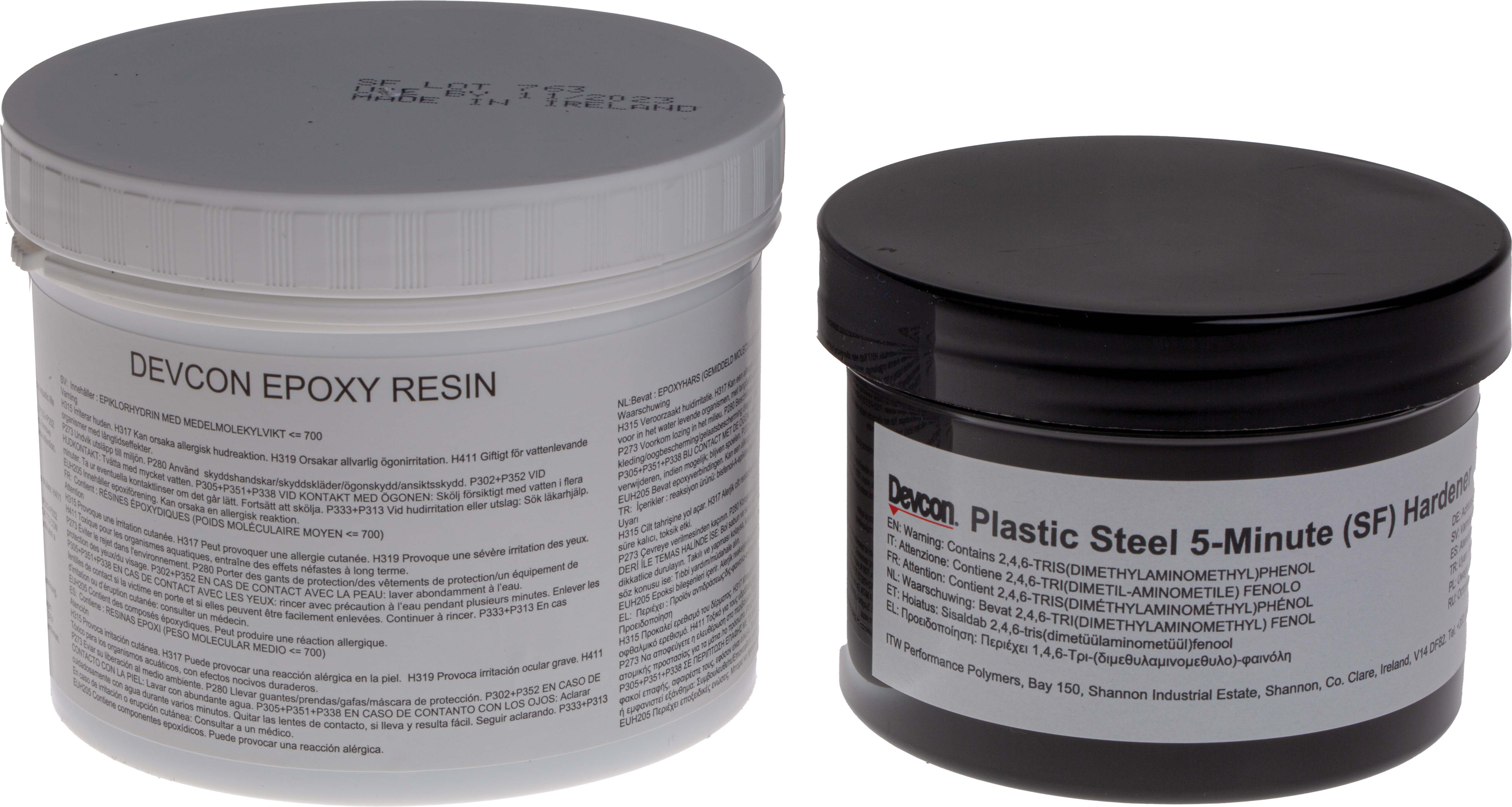 ITW Devcon DEVCON Plastic Steel 5 Minute Putty (SF) Resin Adhesive