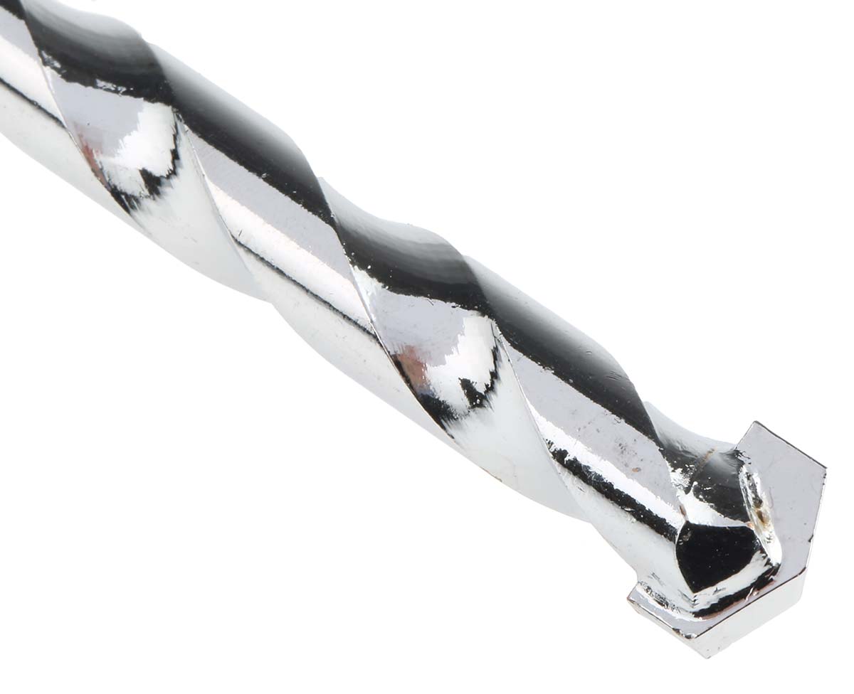 694-425 RS PRO 9-Piece Twist Set for Masonry, 12 mm Max, 4 mm Min, Tungsten Carbide Tipped Bits