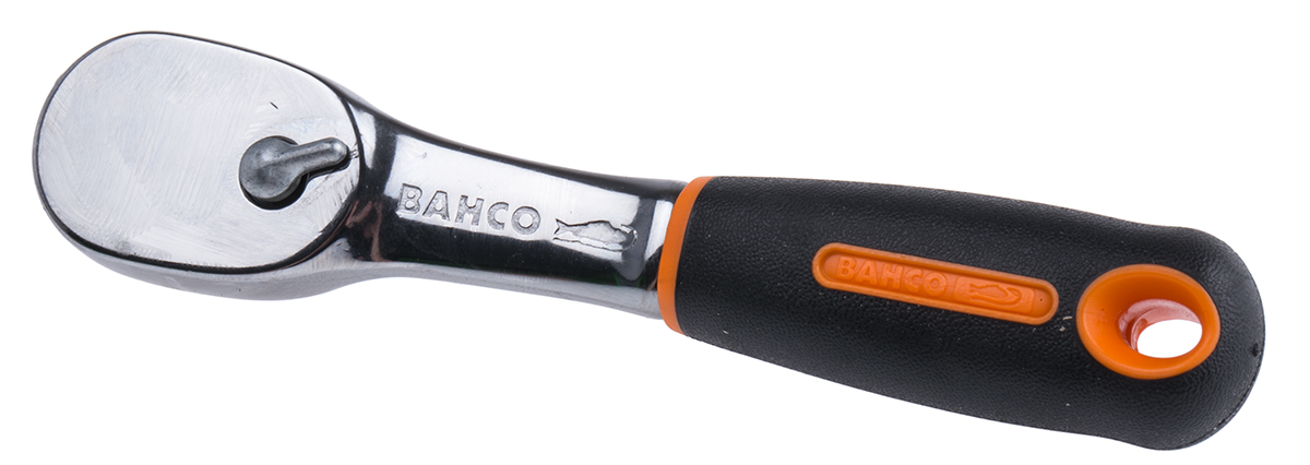 Bahco 1/4 in Ratchet with Ratchet Handle, 120mm Overall