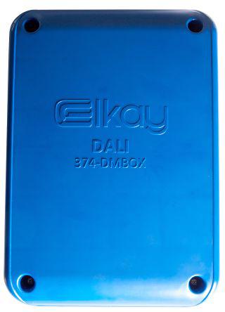 374-dmbox Junction Box, 4 Terminal, Blue