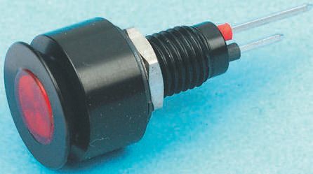 Marl Red Panel Mount Indicator, 24V dc