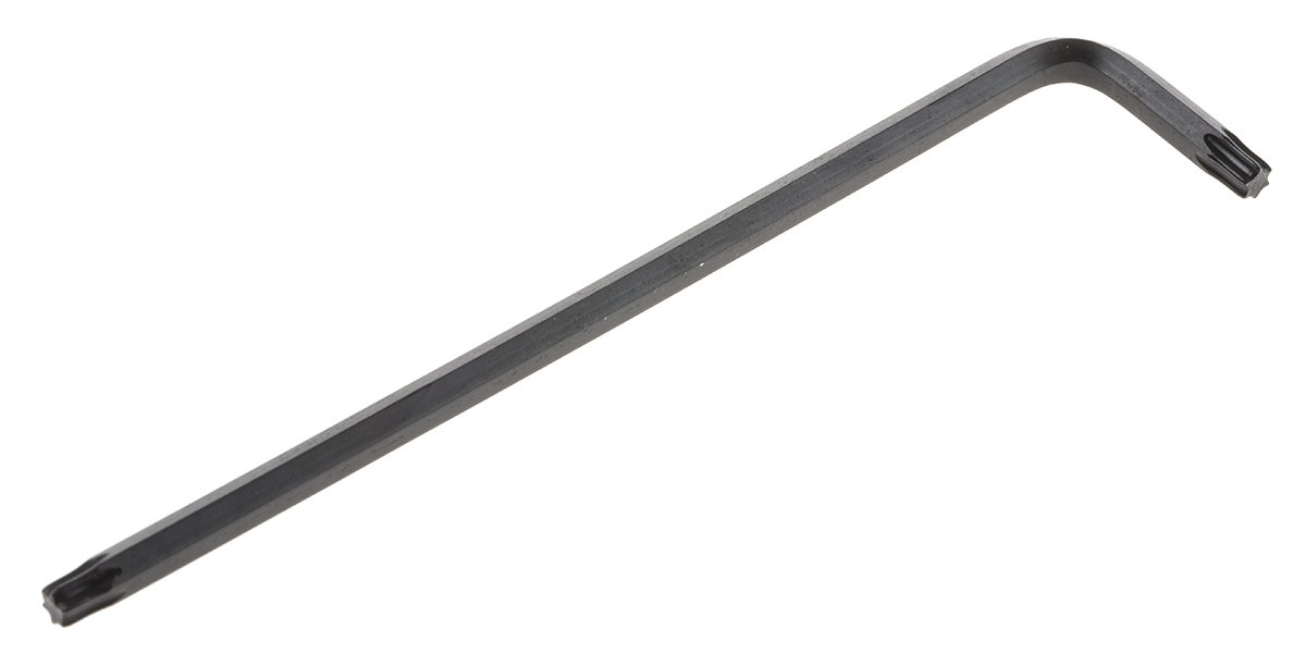 RS PRO 1-Piece Star Key, T15 Size, L Shape, Long Arm