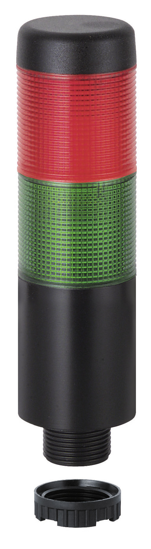 Werma Kompakt 37 Series Red, Green Signal Tower Buzzer, 2 Lights 12V Base
