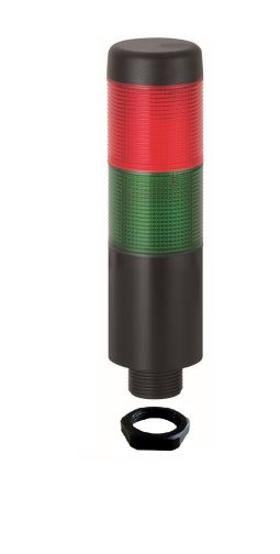 Werma Kompakt 37 Series Red, Green Signal Tower, 2 Lights 12V ac/dc Built-In