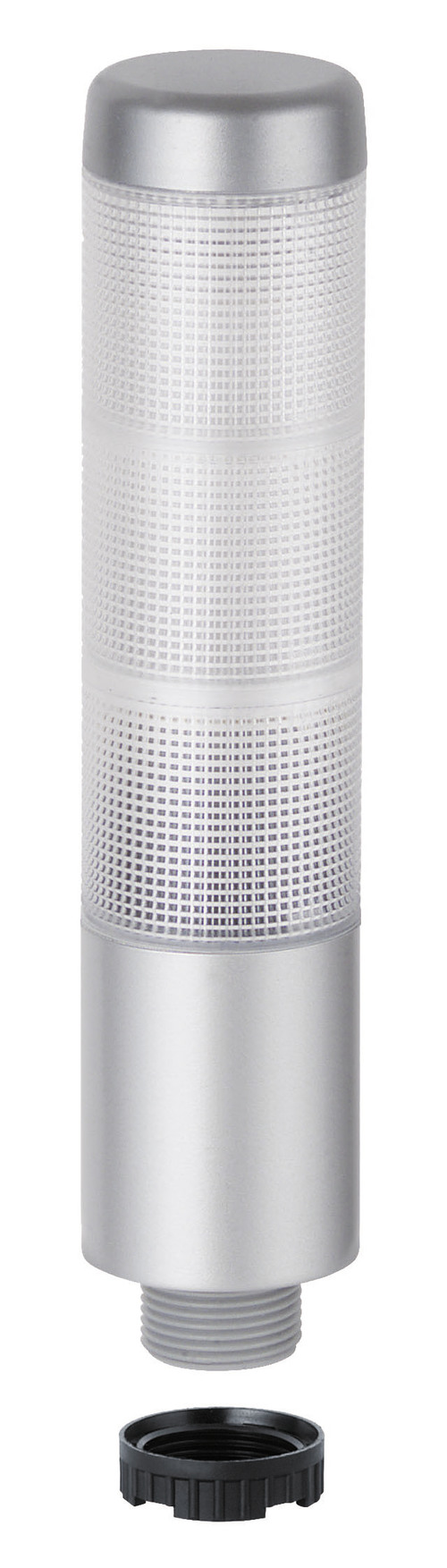 Werma Kompakt 37 Series Clear Signal Tower Buzzer, 3 Lights 24V