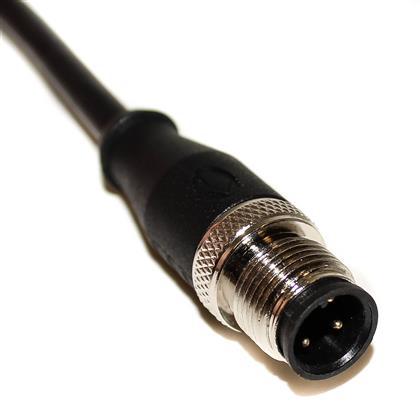 Mueller Electric Male 3 way M12 to Unterminated Sensor Actuator Cable, 10 m