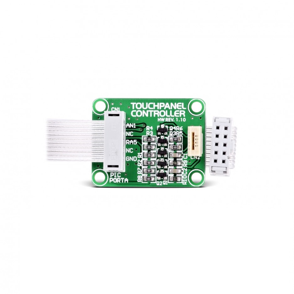 Brand-Rex MIKROE-261, TouchPanel Controller Board Development Board, Display Module