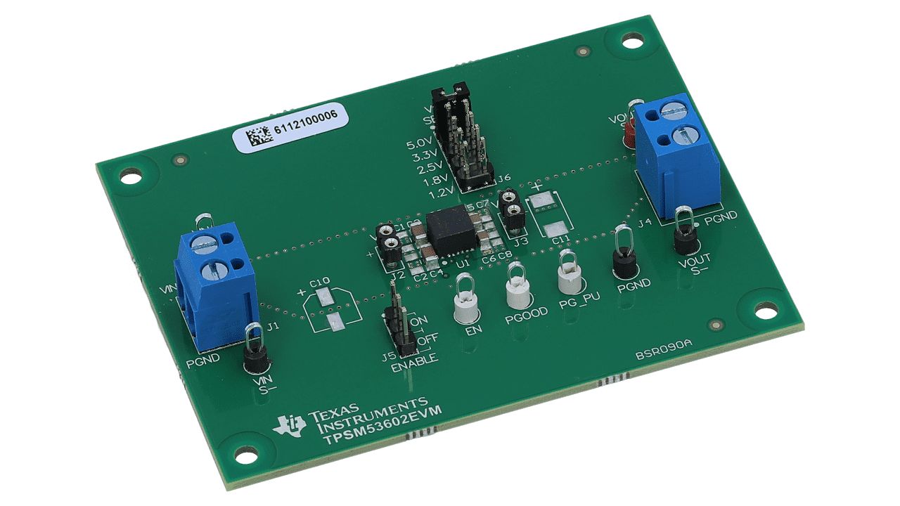 Texas Instruments Evaluation Board Power Management for TPSM53602 for TPSM53602