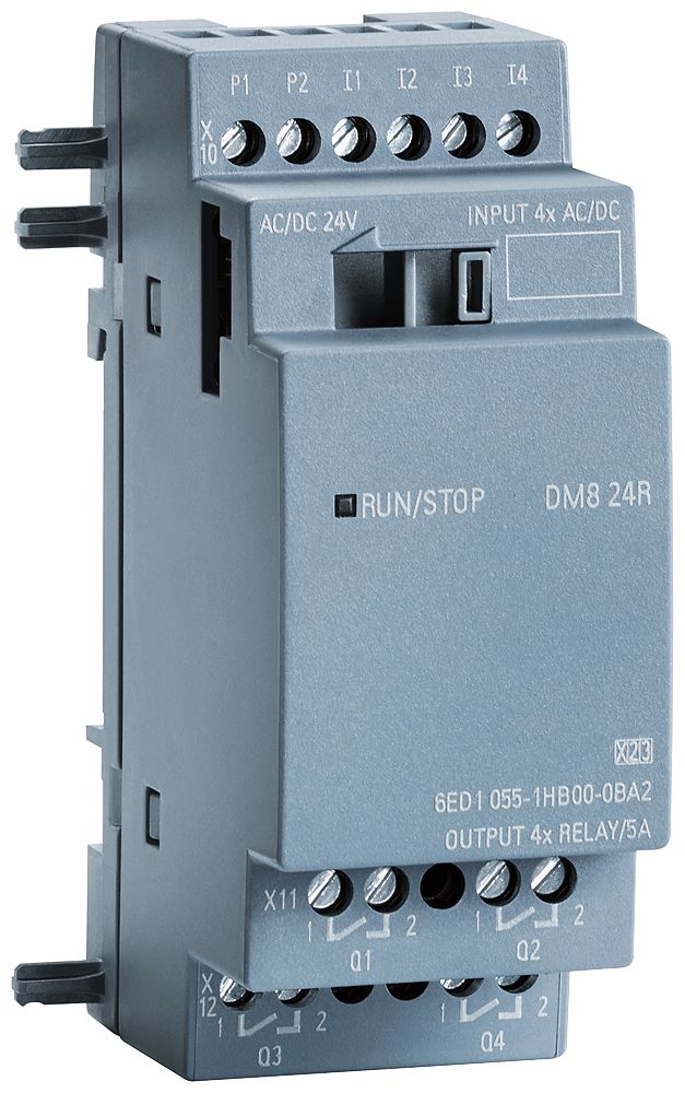 Siemens SIPLUS LOGO Series Logic Module, Relay Output, 4-Input, AC/DC Input