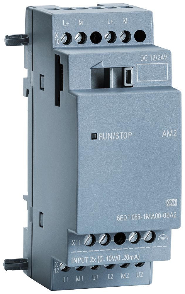 Siemens SIPLUS LOGO Series Logic Module, Analogue Output, 2-Input, Analogue Input