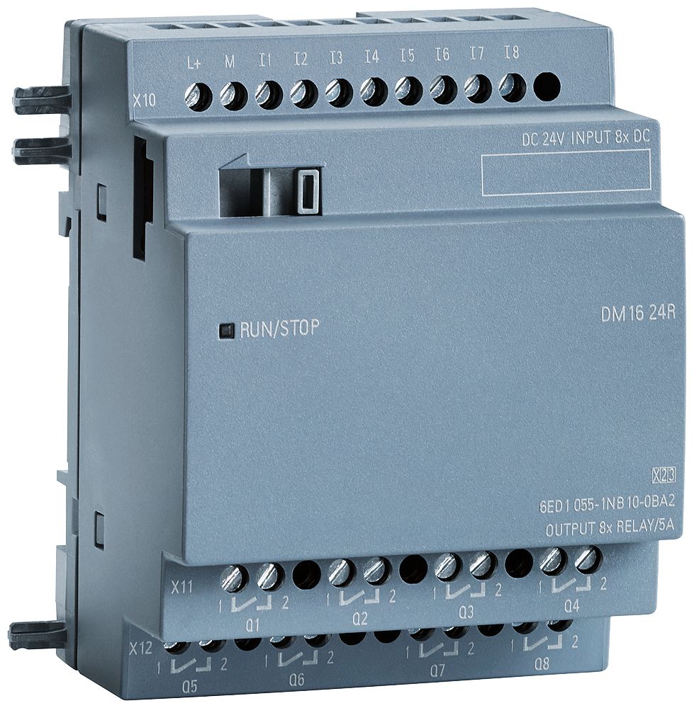 Siemens SIPLUS LOGO Series Logic Module, Relay Output, 8-Input, Digital Input