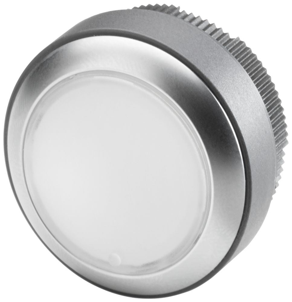 Siemens SIMATIC Series Illuminated Push Button Switch, Momentary, Panel, 1 NO/1 NC, White LED, IP65, 24 V dc 24 V ac