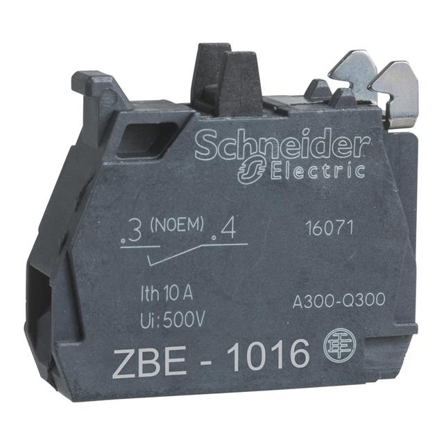zbe1016 Schneider Electric Harmony XB Contact Block for use with XB4 Series, XB5 Series