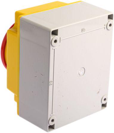 4 Pole Non Fused Isolator Switch, 20 A, 7.5 kW, IP65