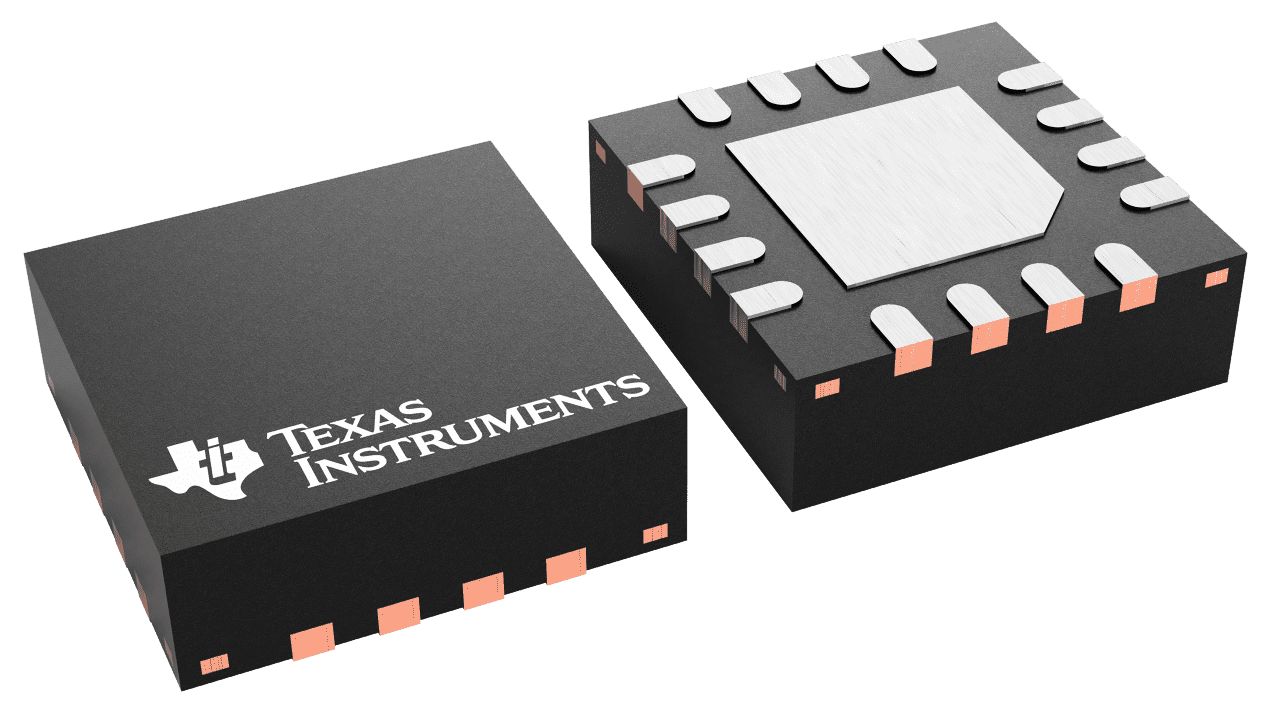 Texas Instruments, DAC Octal 10 bit-, 55.55ksps, 1%FSR Serial (I2C), 16-Pin WQFN