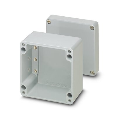 Phoenix Contact Grey Glass Fibre Reinforced Polyester Junction Box, 75 x 230 x 59mm