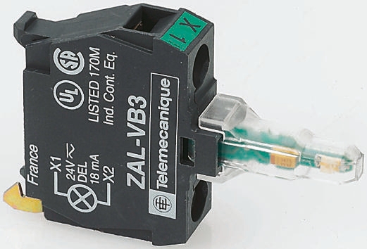 Schneider Electric Harmony ZALV Light Block LED Red 110 → 120 V Screw terminal