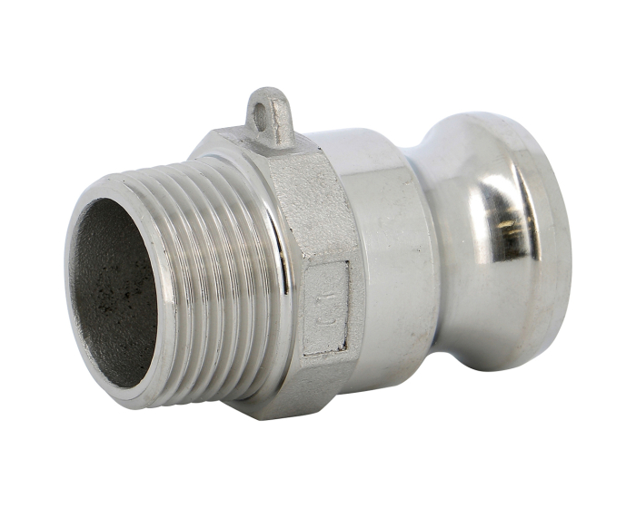 Sferaco Hose Connector, Straight Camlock Adaptor, BSP 1/4in 1/4in ID, 18 bar