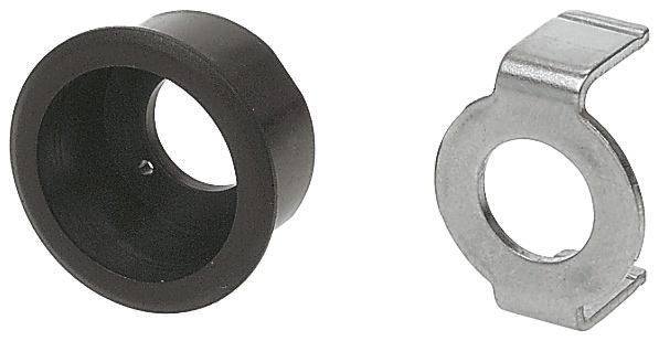 EAO Push Button Bezel for Use with Round Lens Switch