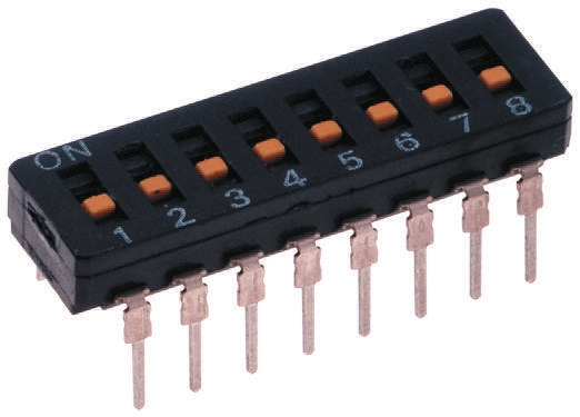 Omron 6 Way Through Hole DIP Switch 6P