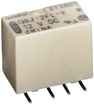Omron Surface Mount Signal Relay, 3V dc Coil, 1A Switching Current, DPDT