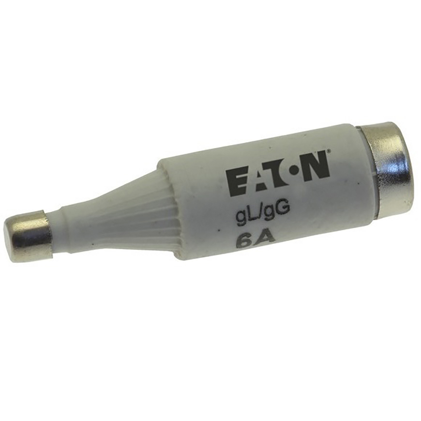 6d16 Eaton 6A D1 Bottle Fuse, E16 Thread Size, 500V ac