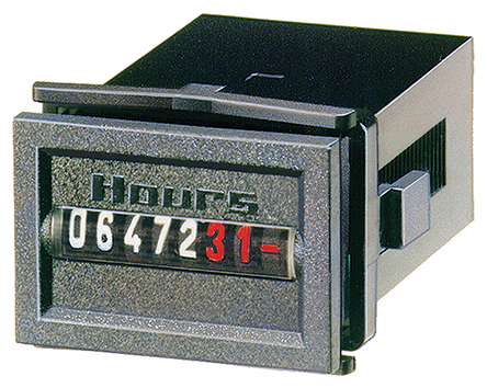Kubler HK17 Hour Meter, Timer, 7 Digit Analogue, 60Hz, 100 → 130 V ac