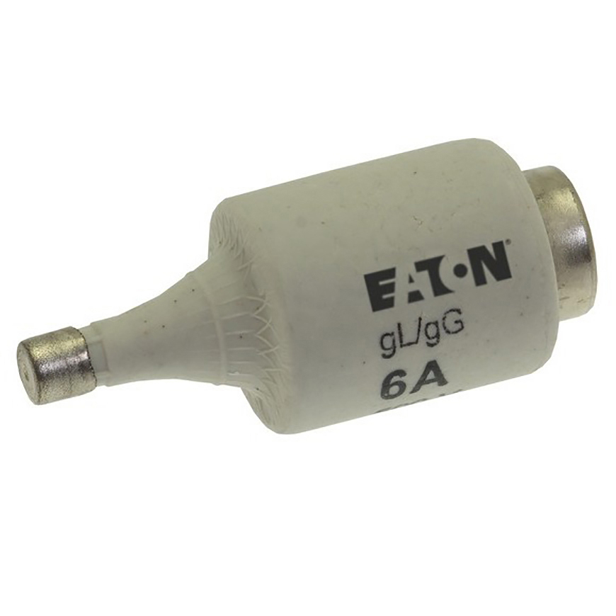 6d27 Eaton 6A D02 Diazed Fuse, 500V ac