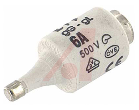 Altech 6A D2 Bottle Fuse, E27 Thread Size, 500V ac