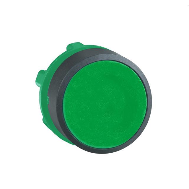 zb5aa3 Schneider Electric Harmony Series Green Spring Return Push Button Head, 22 mm Cutout, IP69K, IP67, IP66