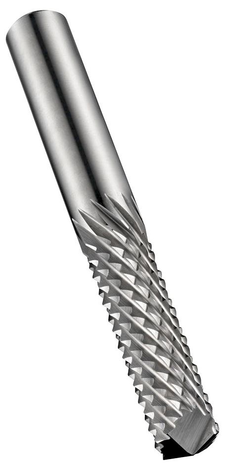 Dormer P843 Series Solid Carbide Diamond Core, 6mm Diameter, 63 mm Overall