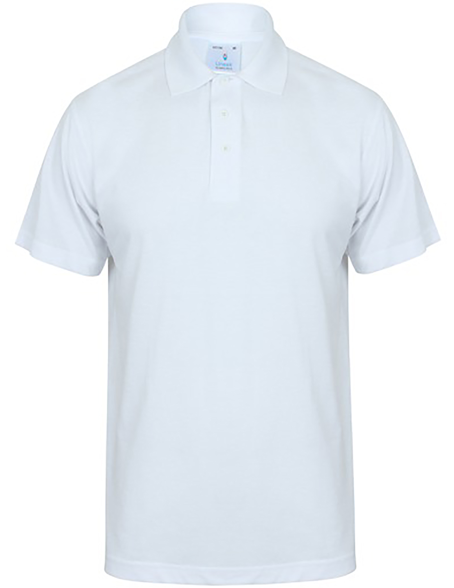 RS PRO White Cotton, Polyester Polo Shirt, UK- XL, EUR- XL