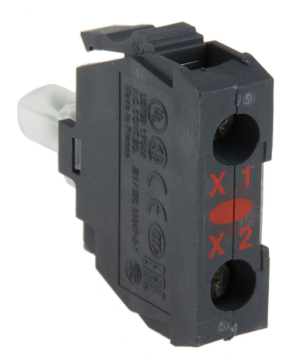 zbvm4 Schneider Electric Harmony XB Light Block LED Red 230 V Screw terminal