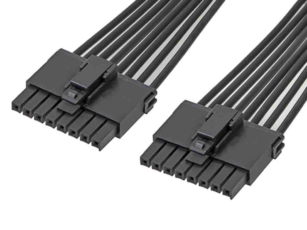 Molex 8 Way Female Ultra-Fit to 8 Way Female Ultra-Fit Wire to Board Cable, 150mm