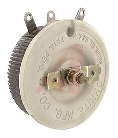 Ohmite 150W 25Ω Rheostat 2.45A, RLS25RE