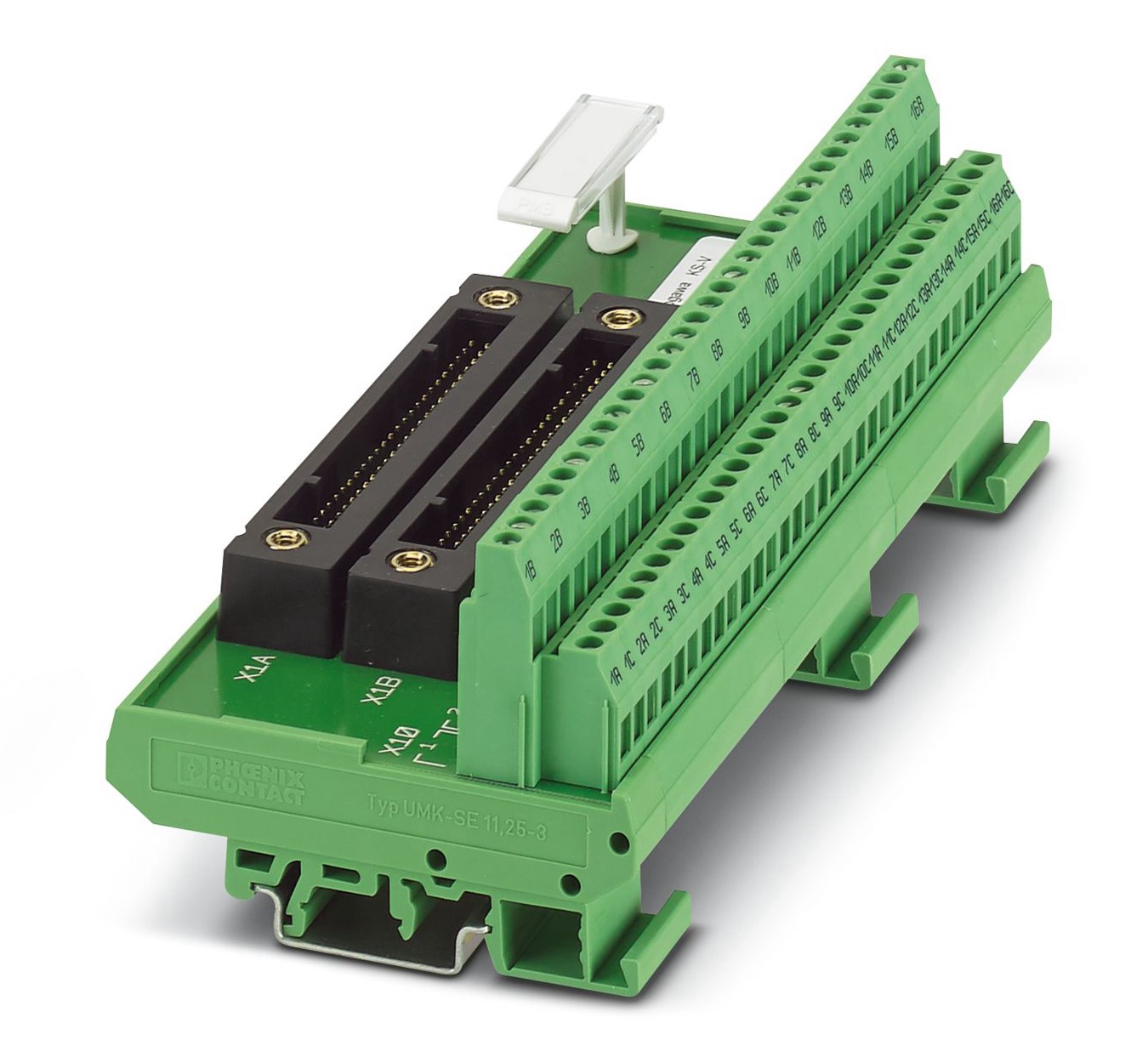 Phoenix Contact FLKM-2KS50/AAR145/YCS Series Interface Module, DIN Rail