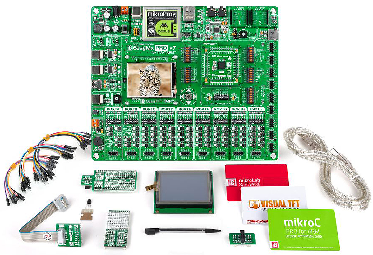 MikroElektronika mikroLAB for Tiva MCU Development Kit MIKROE-2017